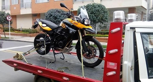Grúa para motos